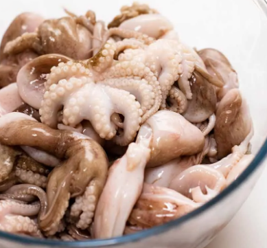 Frozen Baby Octopus